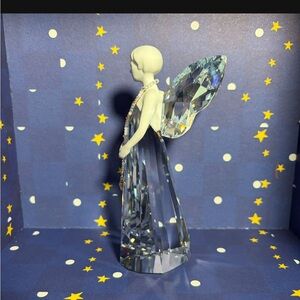 SWAROVSKI  RETIRED ANGEL ALINA FIGURINE  105456 5” Tall
